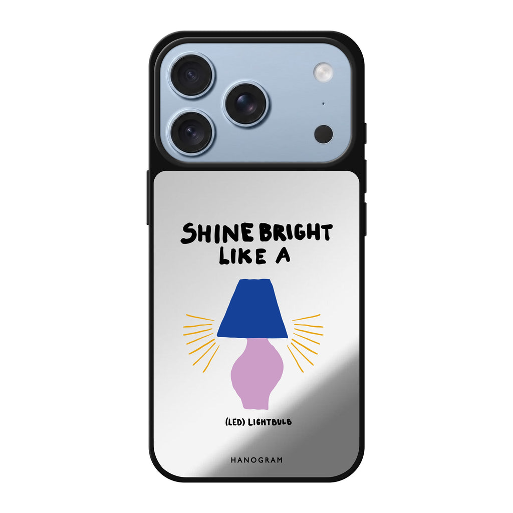 Shine Bright Like a LED sparkle iPhone 18 Pro Max mirror case