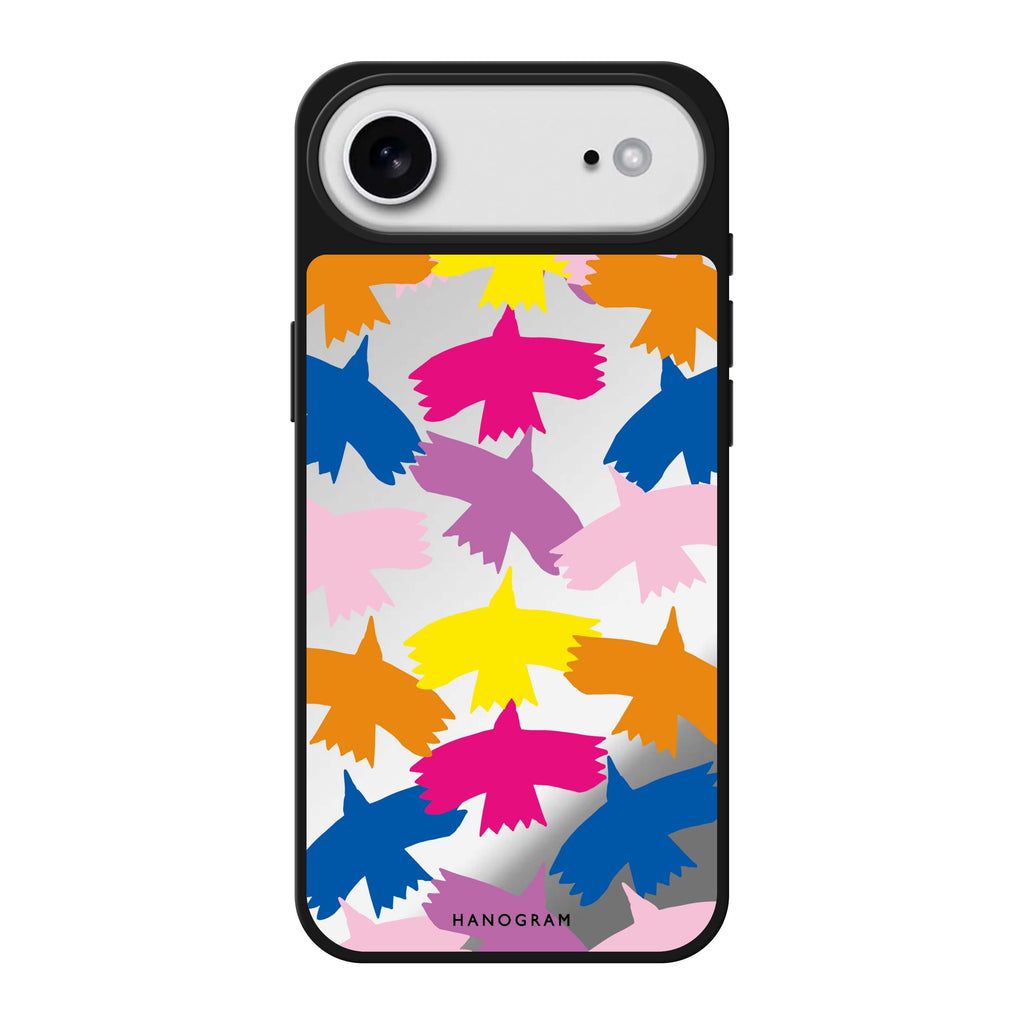 Colourful Birds 鏡面手機殼