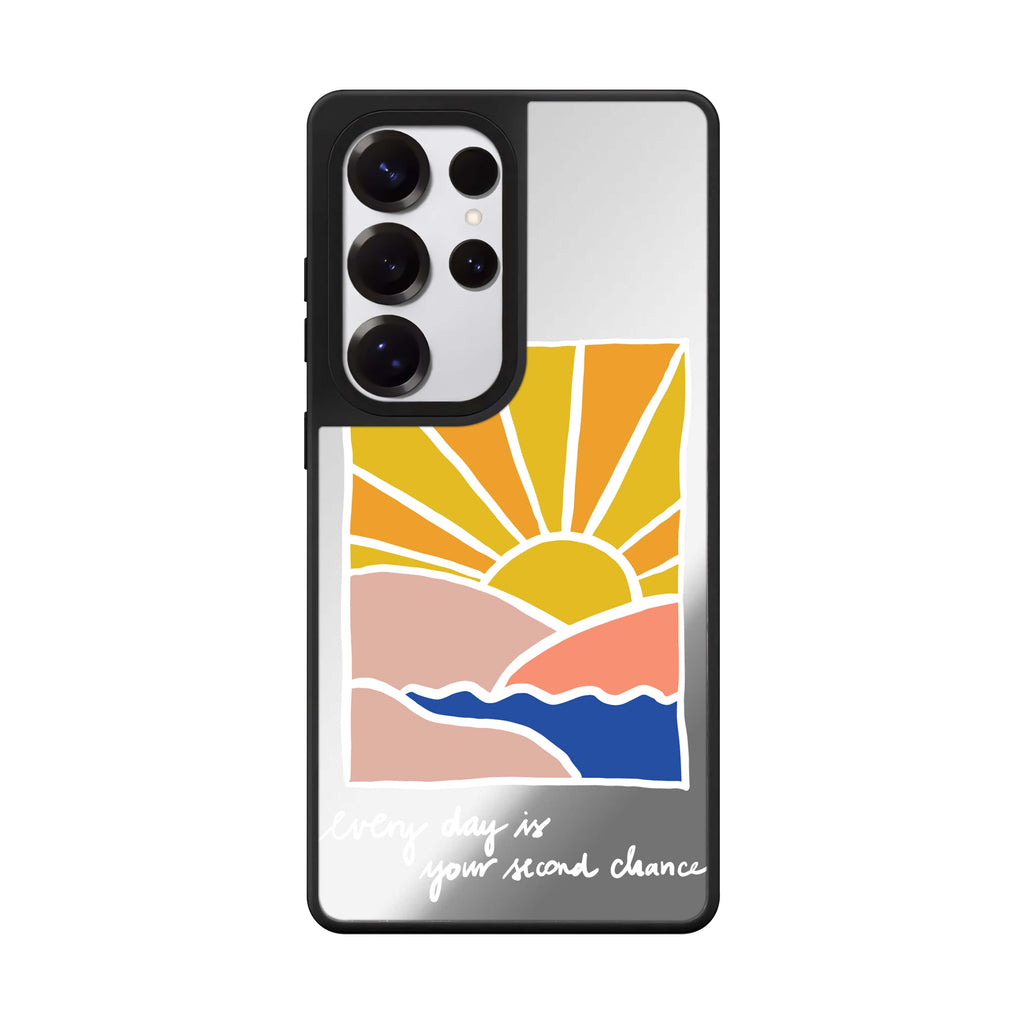 Have A Good Day Samsung Galaxy S25 S24 S23 Ultra mirror case, front view