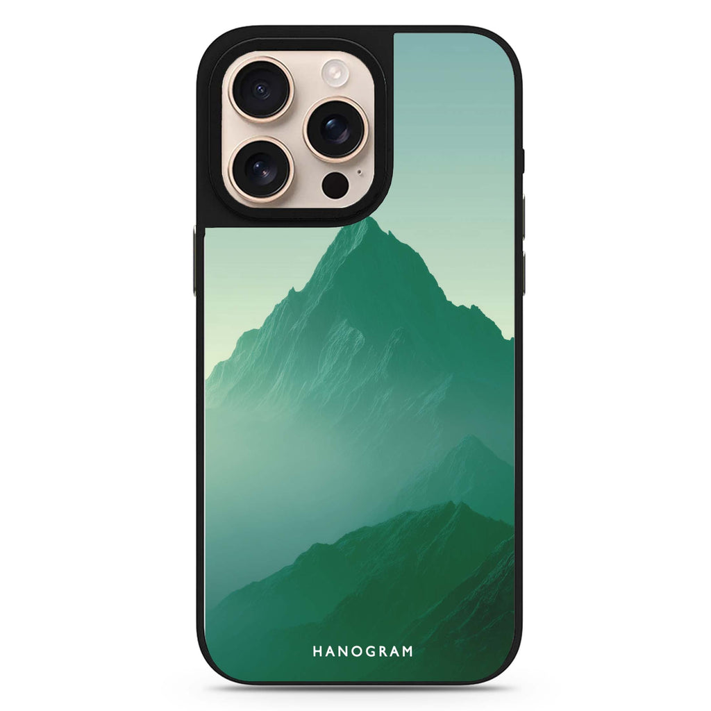 Silent Peak sleek reflective design iPhone 16/15/14 Pro Max & Pro mirror case