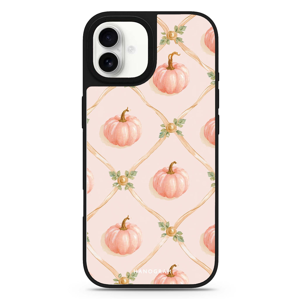 Blush Pumpkin Trellis iPhone 17 Mirror Case - View 1