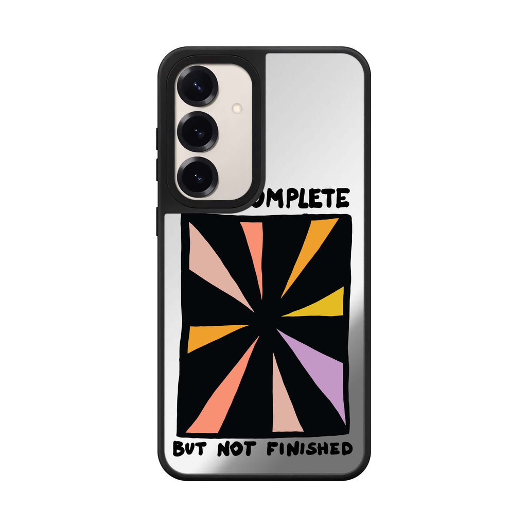 U R Complete Samsung Galaxy mirror case front view