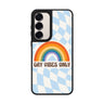 Gay Vibes Only Samsung Galaxy mirror case front view