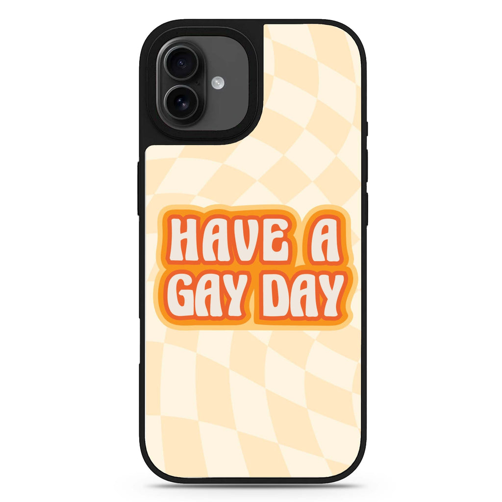 Have a Gay Day iPhone 17 mirror case