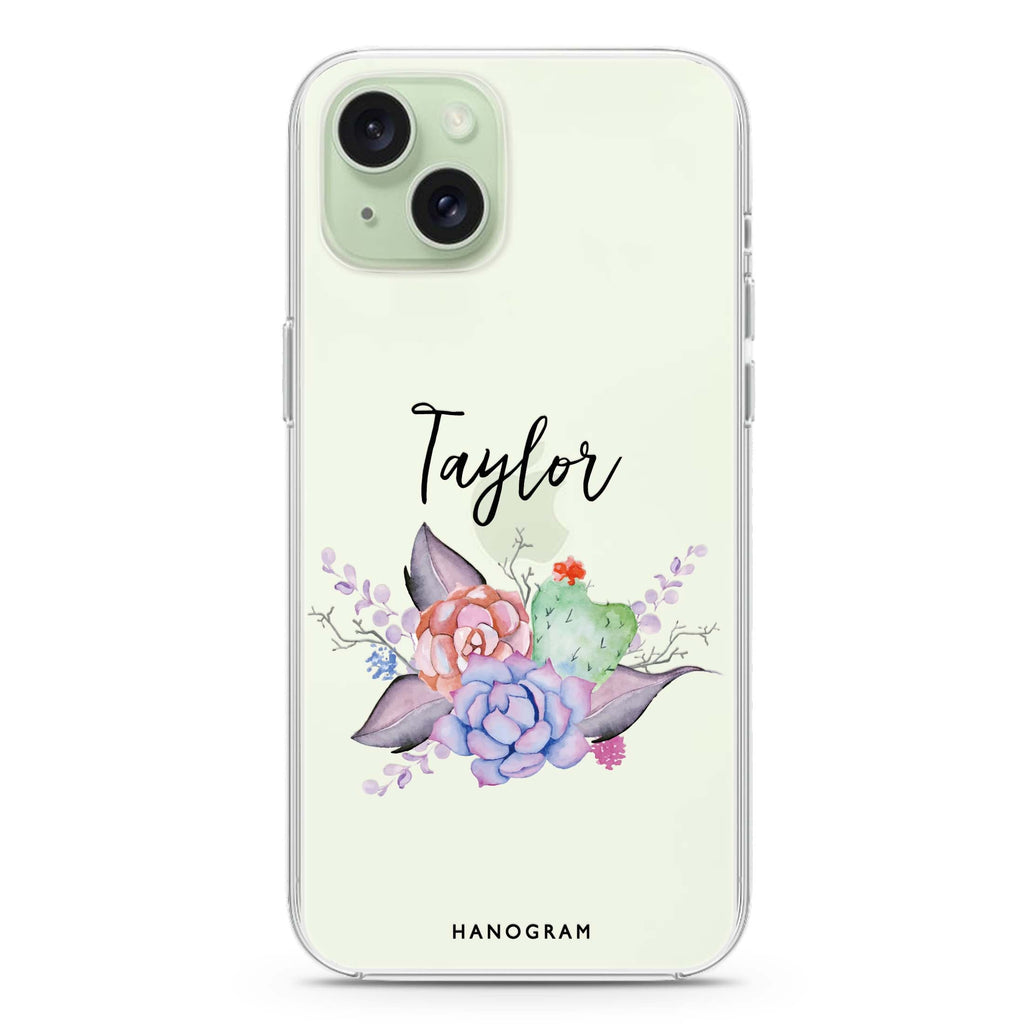 SECRET OF THREE iPhone 15 plus Ultra Clear Case