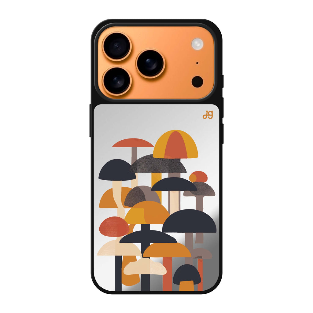 Forest Shapes tree nature iPhone 17 Pro Max mirror case