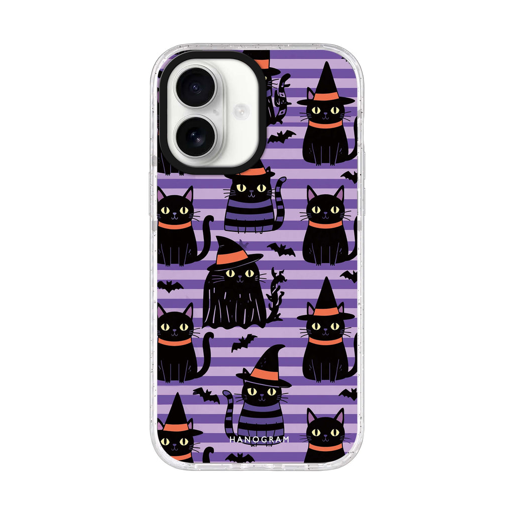 Violet Cat Coven iPhone 17 Ultra Clear Case - product image 1