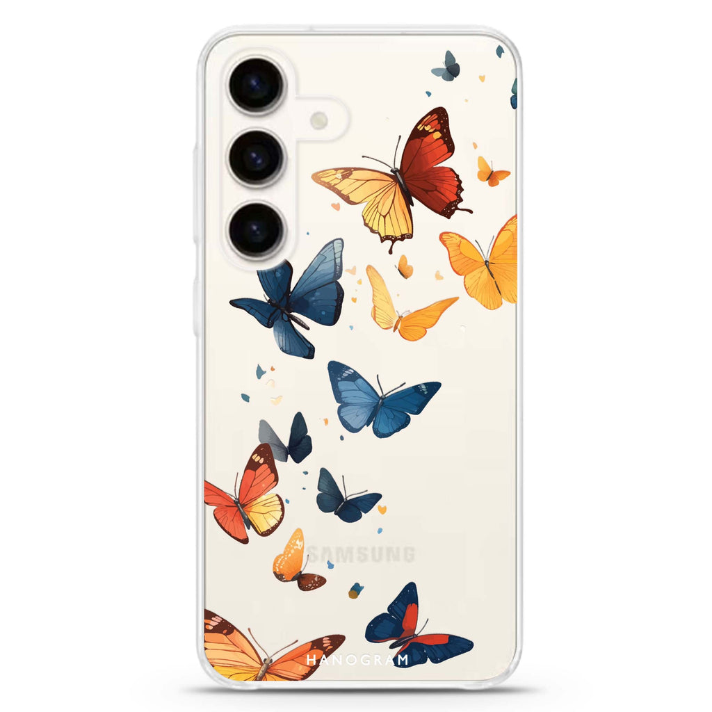 Quiet Flight Samsung Galaxy Ultra Clear Case