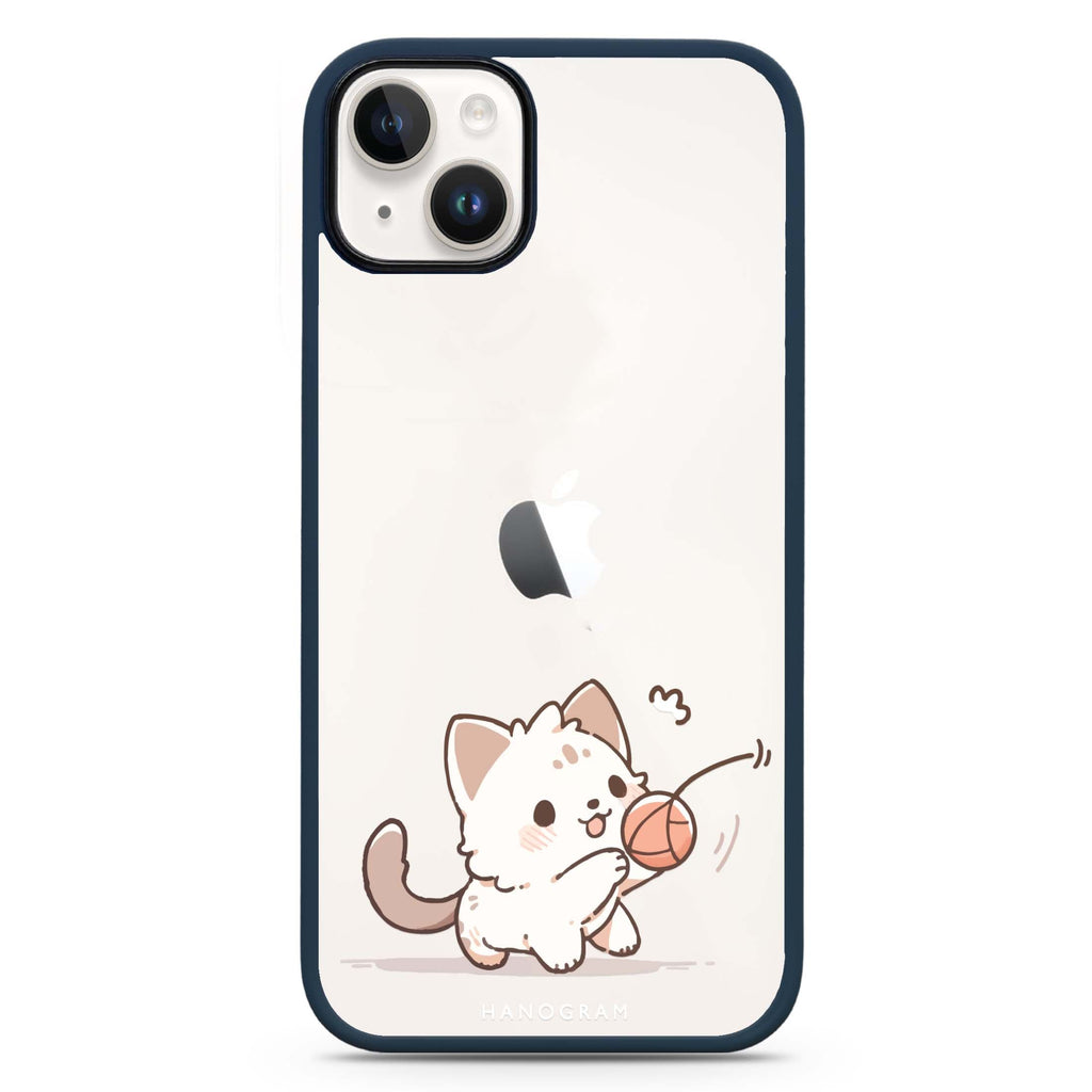 Kitty Chase iPhone 15 Impact Guard Bumper Case