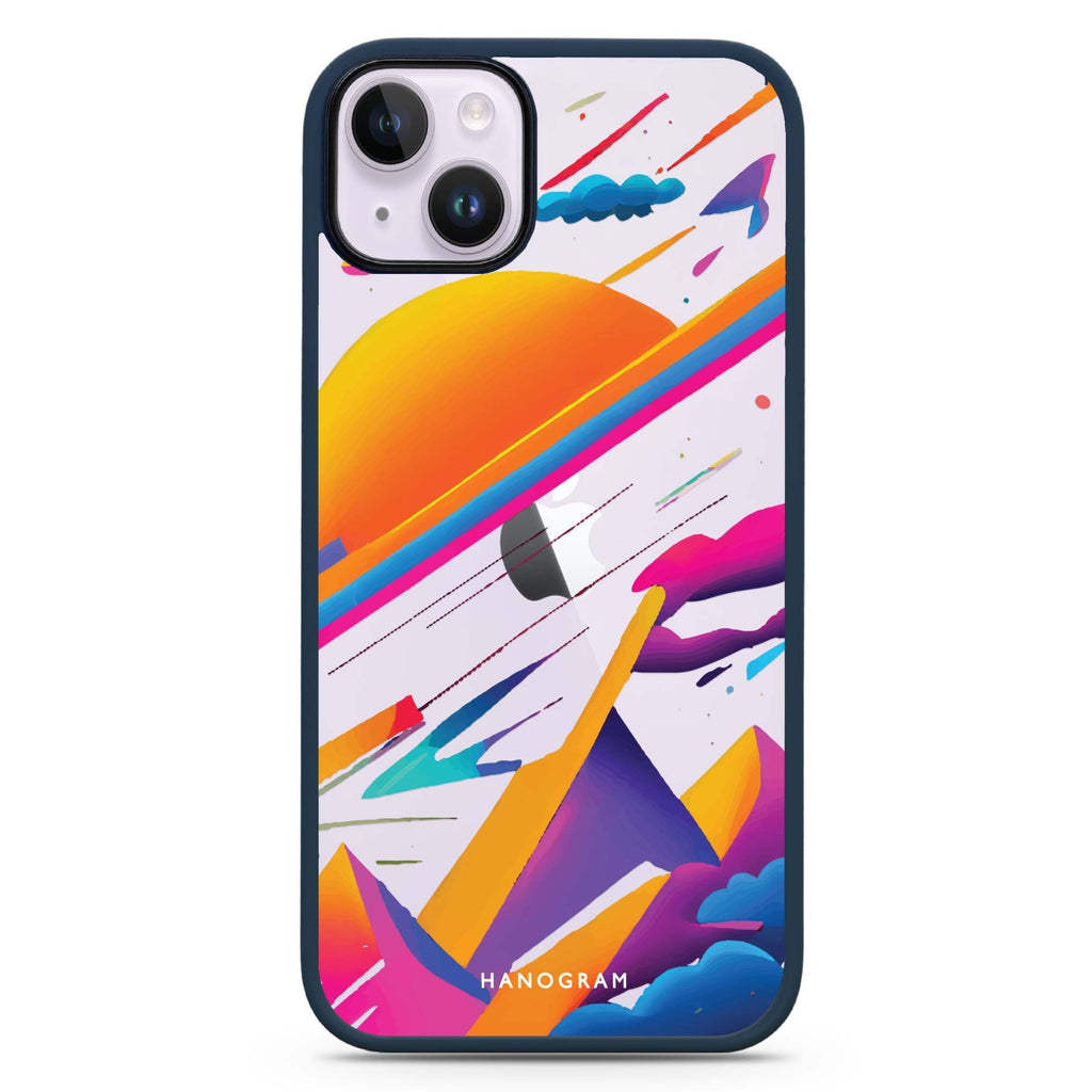 Galaxy Art iPhone 15 Impact Guard Bumper Case