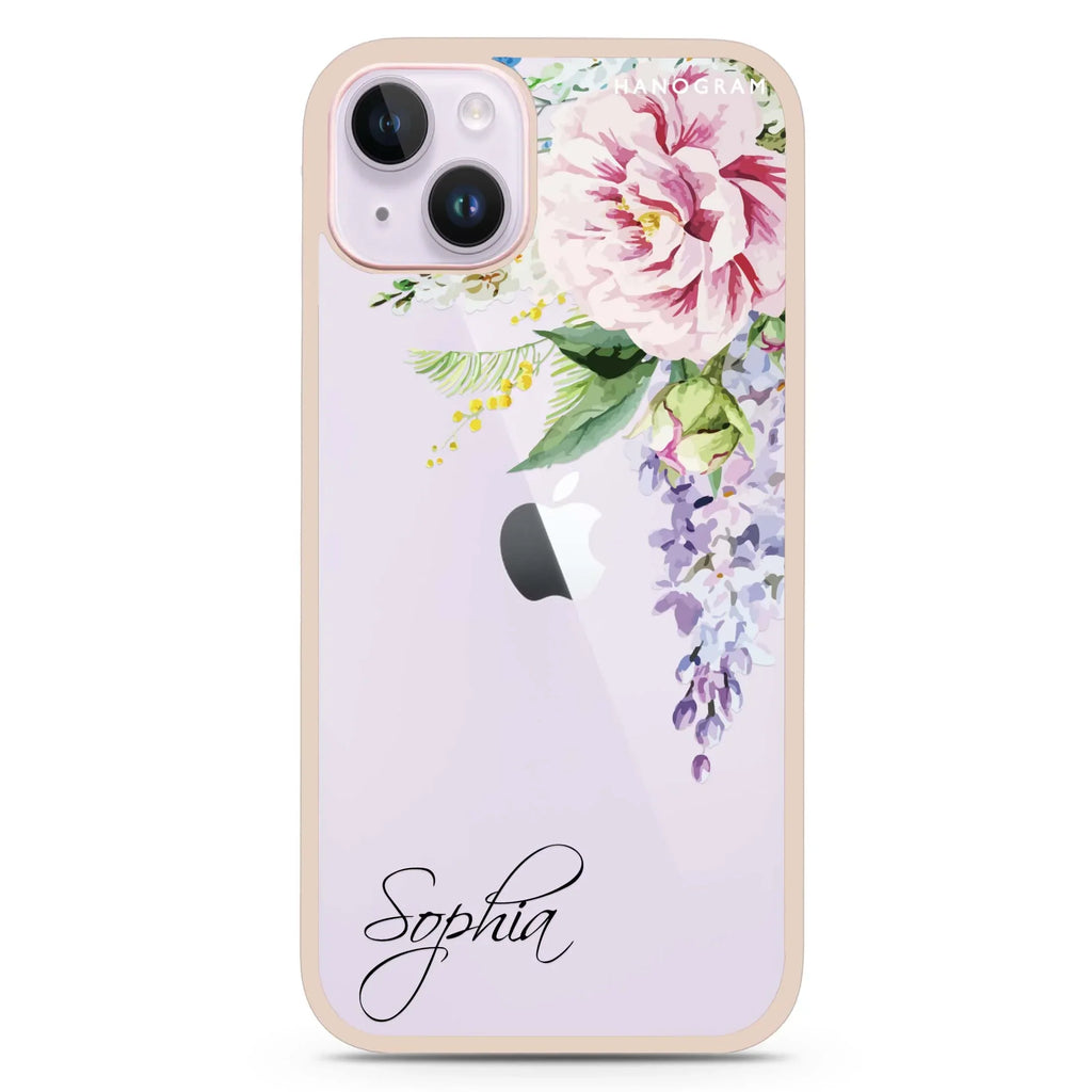 Tropical Floral II iPhone 15 Plus Impact Guard Bumper Case
