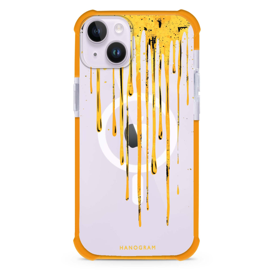 Opulent Flow iPhone 15 Plue MagSafe Compatible Ultra Shockproof Case
