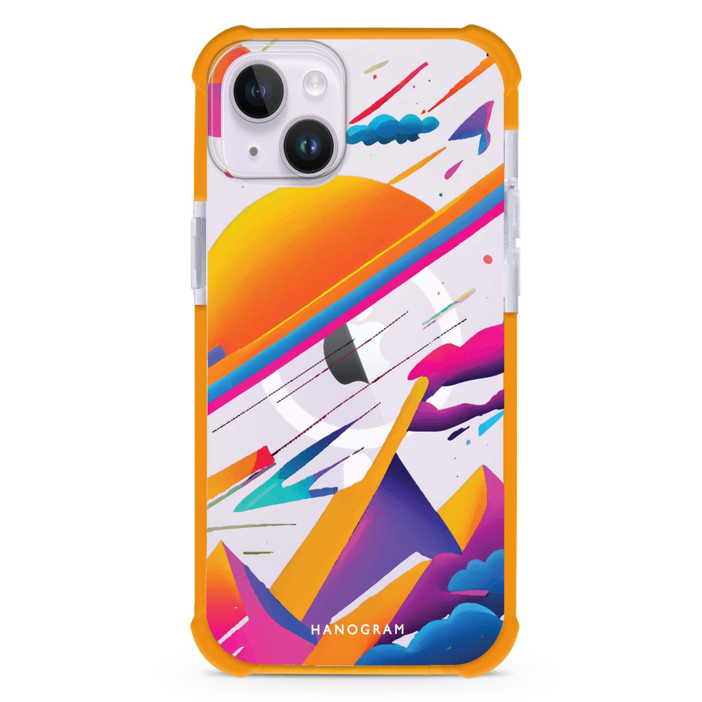 Galaxy Art iPhone 15 Plus MagSafe Compatible Ultra Shockproof Case