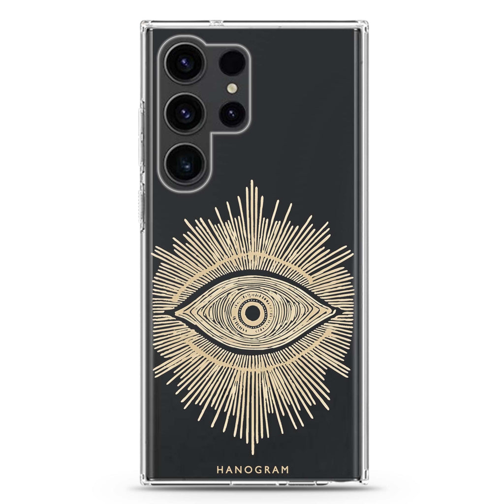 Eye of Eternity Samsung Galaxy S26/S25/S24/S23/S22 Ultra ultra clear case, transparent design, main view