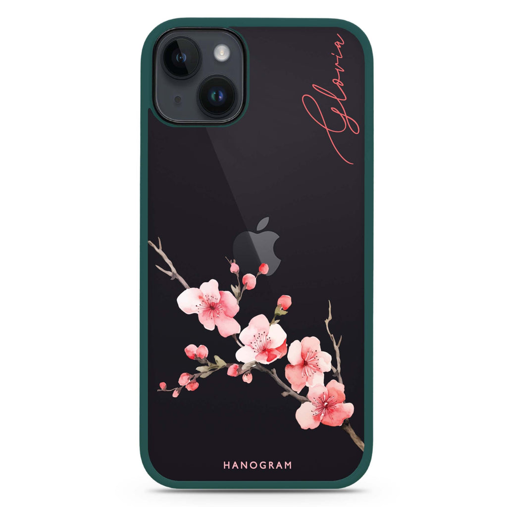 Cherry Bliss iPhone 15 Plus Impact Guard Bumper Case