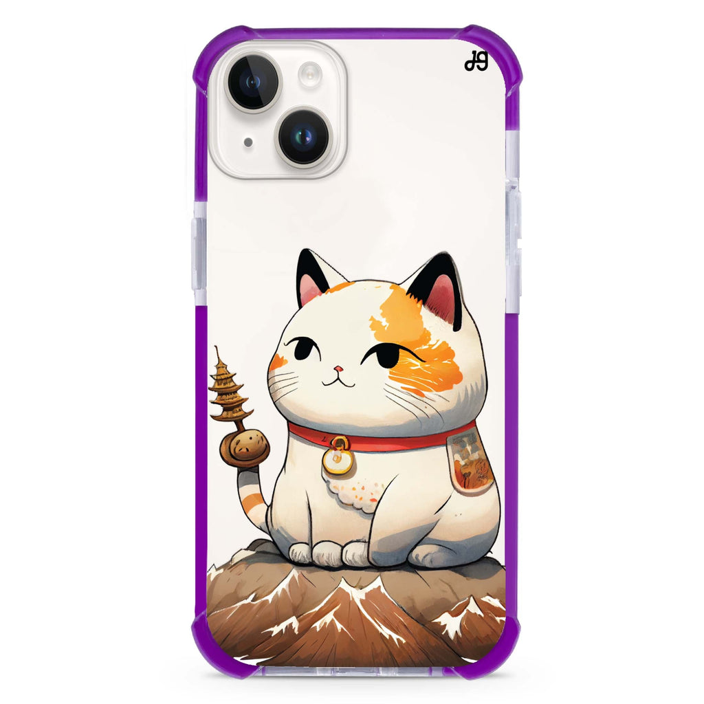 A Cute Cat iPhone 15 Plus Ultra Shockproof Case