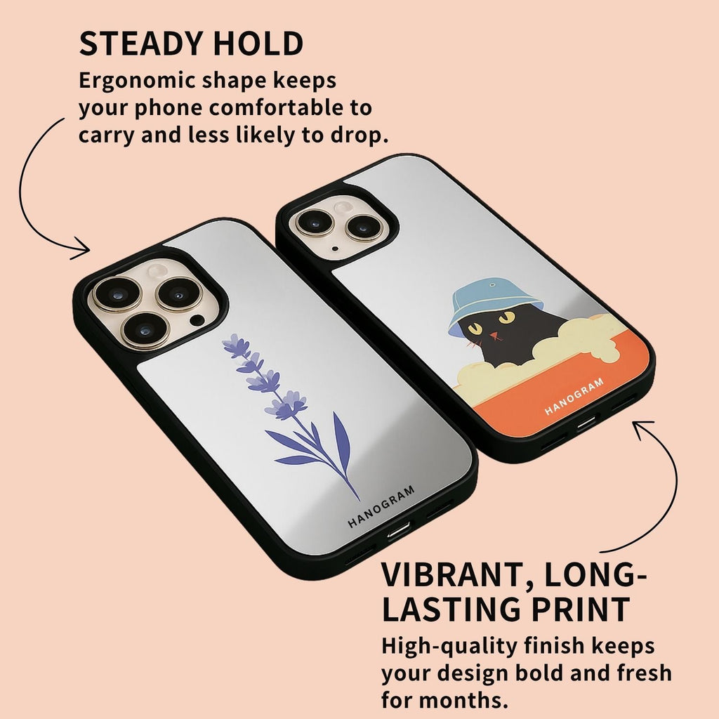 Pixel Custom Name Mirror Case