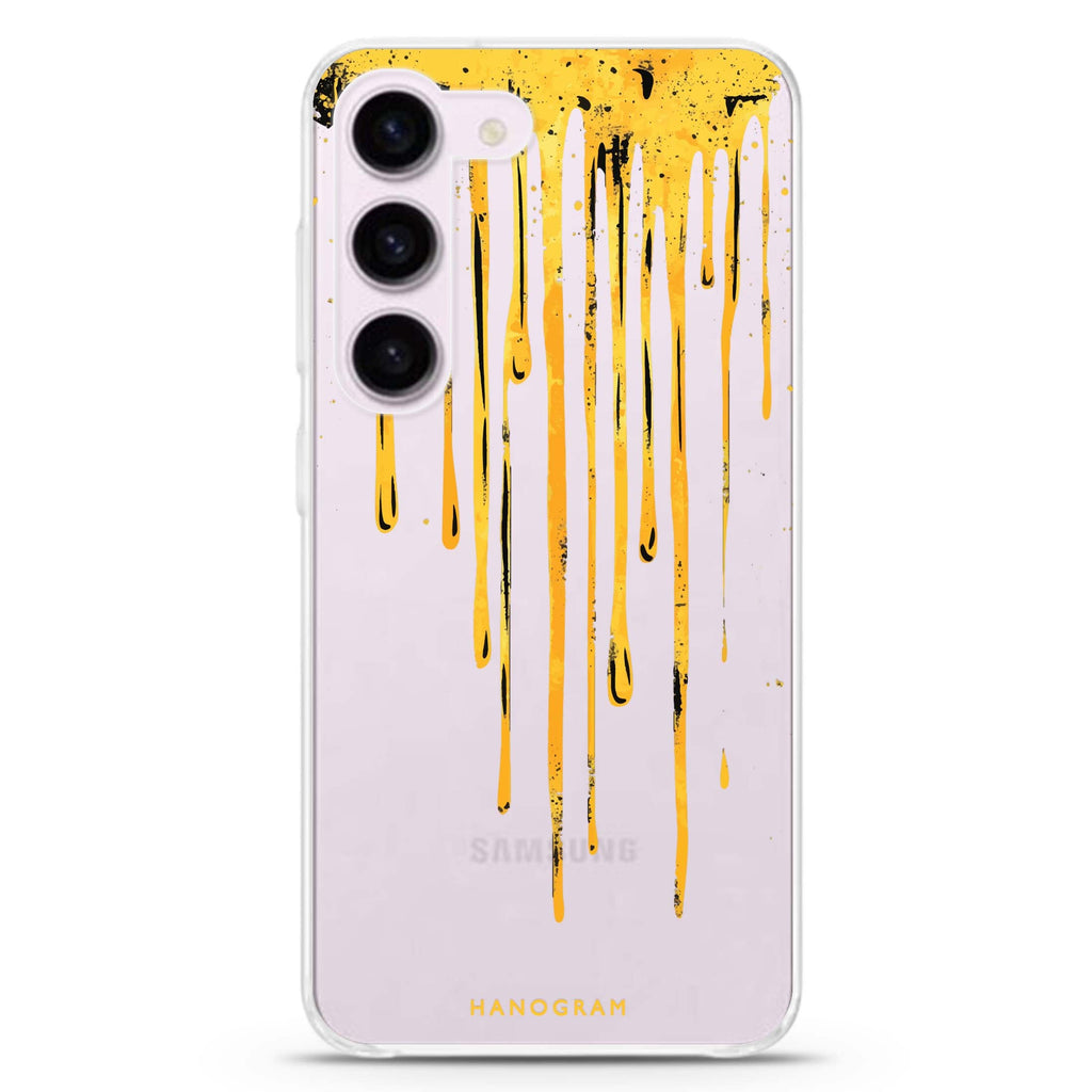 Opulent Flow ultra-clear case for Samsung Galaxy S23/S22, front view
