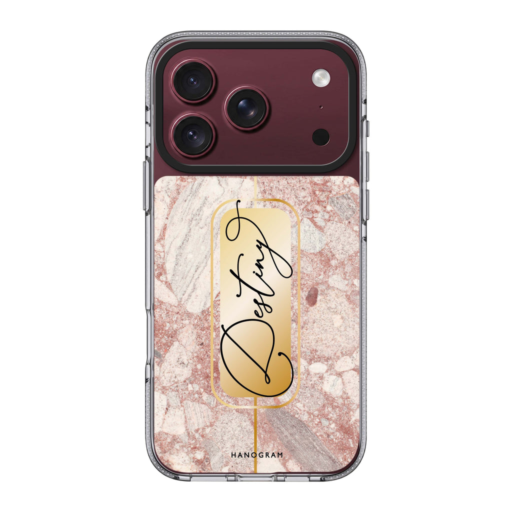 Golden Marble Ultra Clear Case
