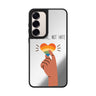 Spread Love Samsung Galaxy mirror case front view