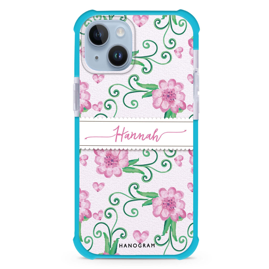 The Dancing Flower iPhone 15 Plus Ultra Shockproof Case