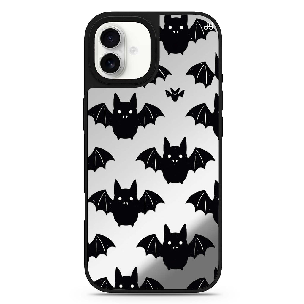 Batty Little Faces iPhone 17 Mirror Case - View 1