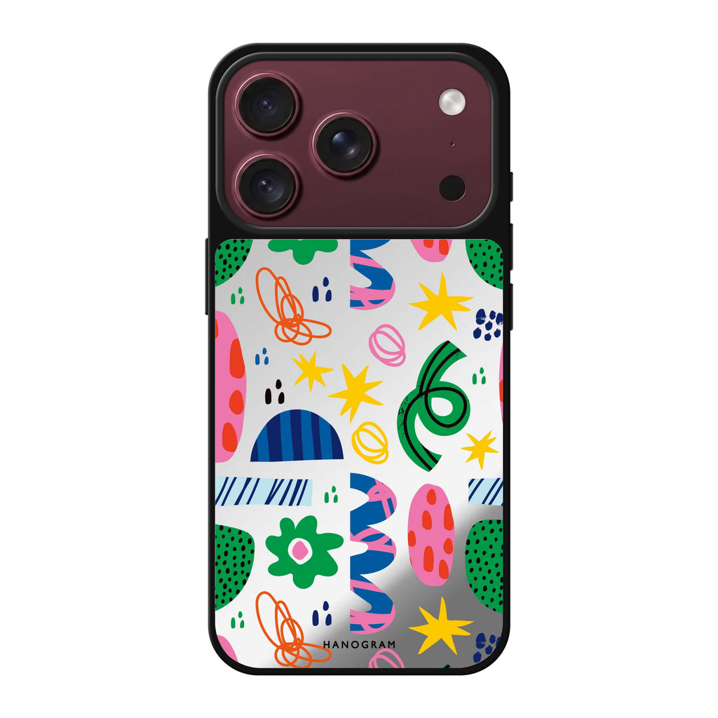 Abstract Drawing by Joe abstract iPhone 18 Pro Max mirror case