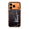 Marble Edition VIII personalized name marble iPhone 17 Pro Max ultra clear case