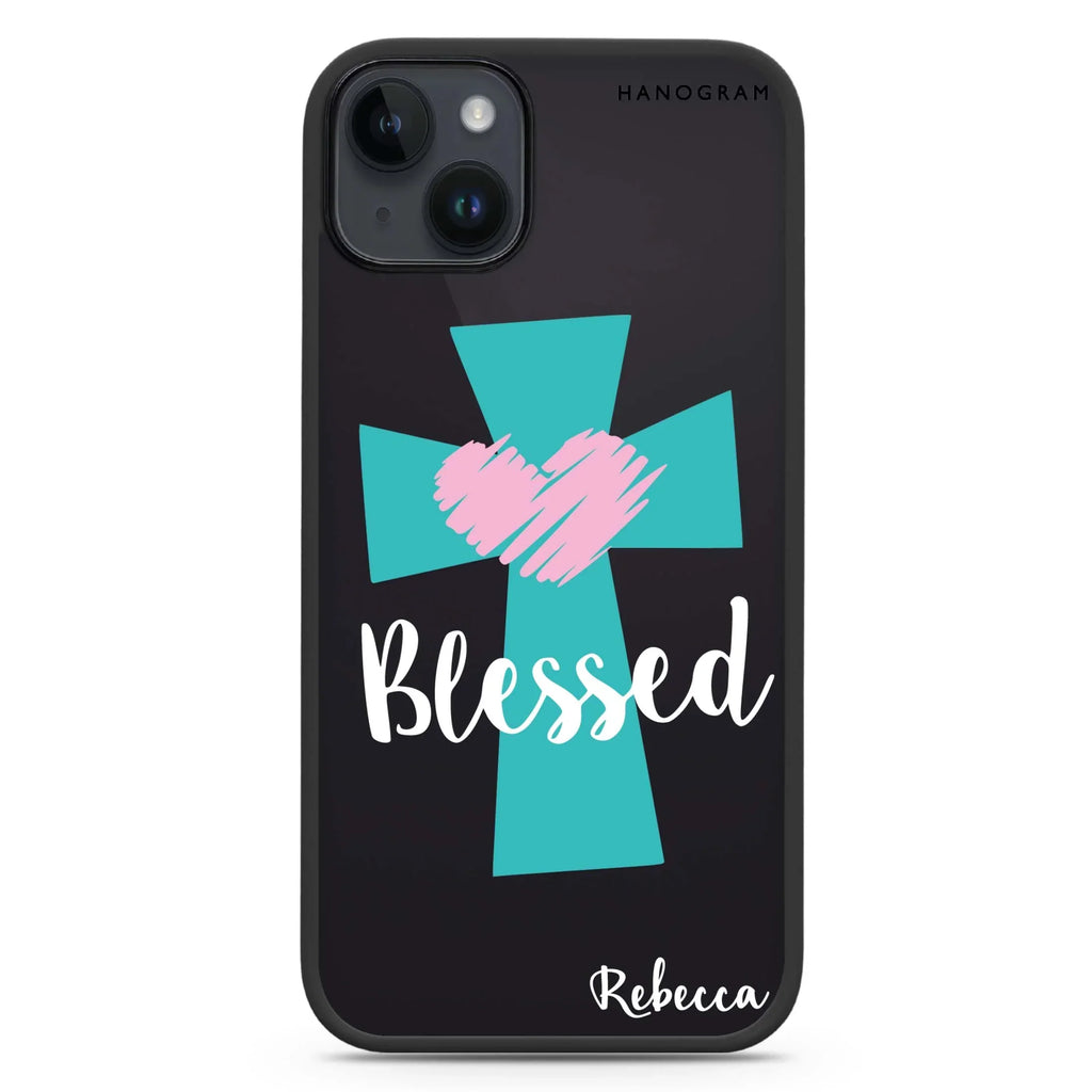 Blessed iPhone 15 Plus Impact Guard Bumper Case