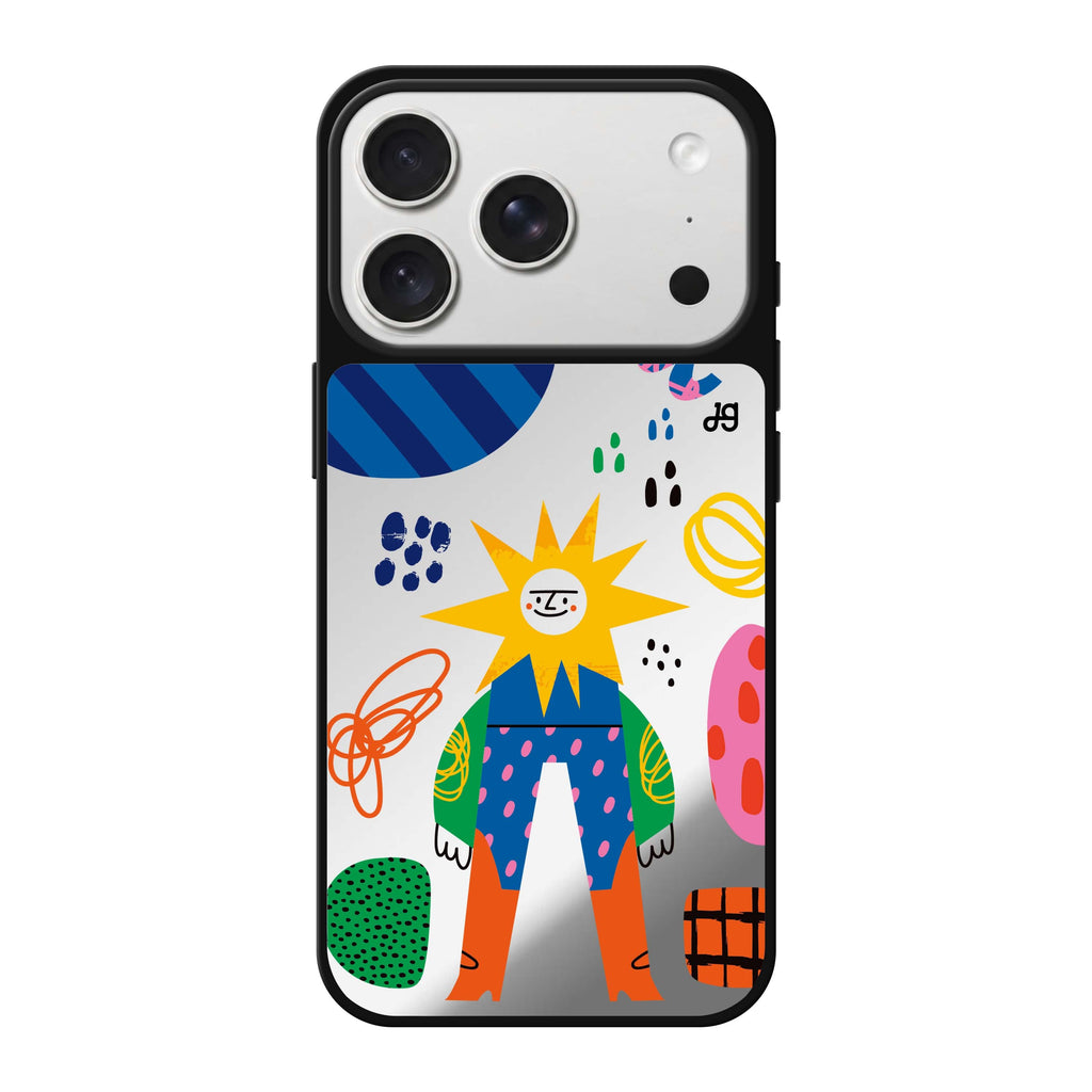 Abstract People #2 abstract portrait iPhone 18 Pro Max mirror case