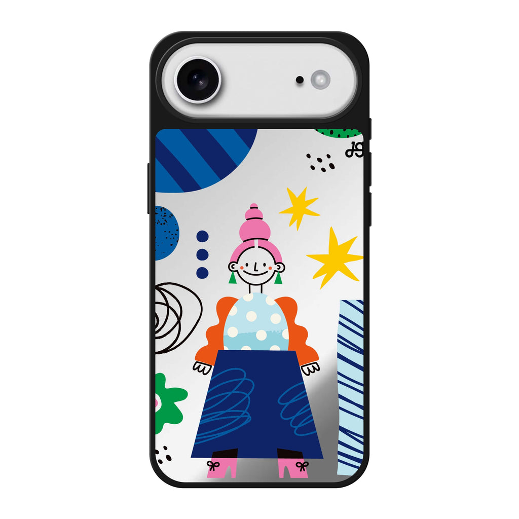 Abstract People 鏡面手機殼