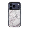 Cursive Name & Marble personalized name marble typography iPhone 17 Pro Max ultra clear case