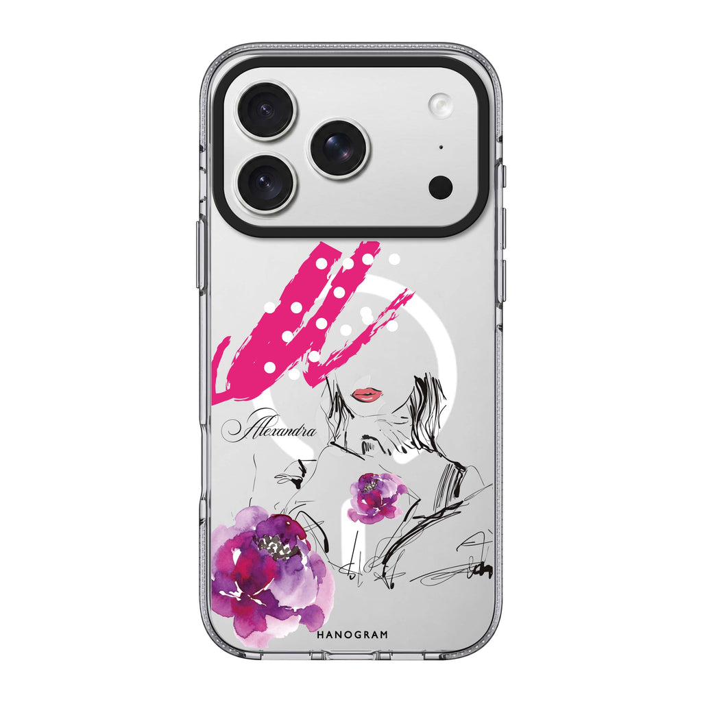 Floral Makeup Ultra Clear Case