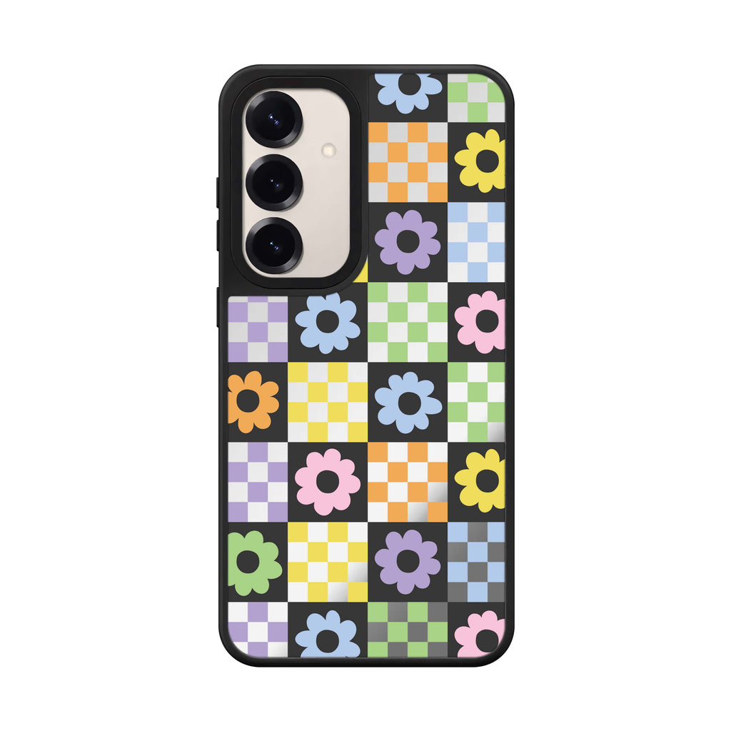 Flowers Style 1 Samsung Galaxy mirror case front view