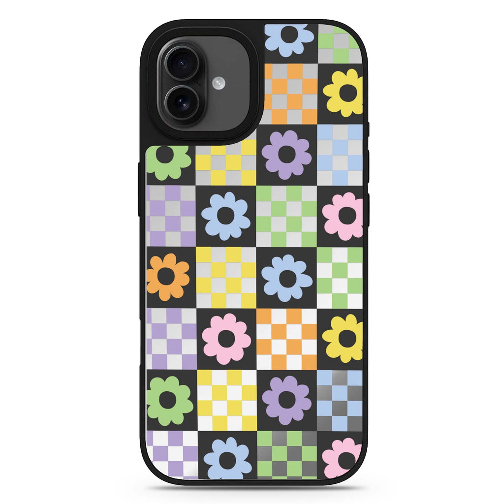 Flowers floral design iPhone 17 mirror case