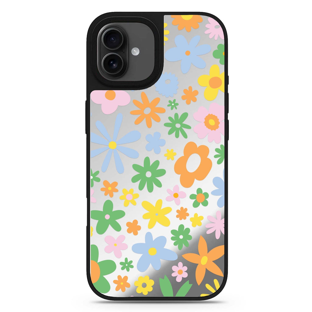 Flowers design 5 floral design iPhone 17 mirror case