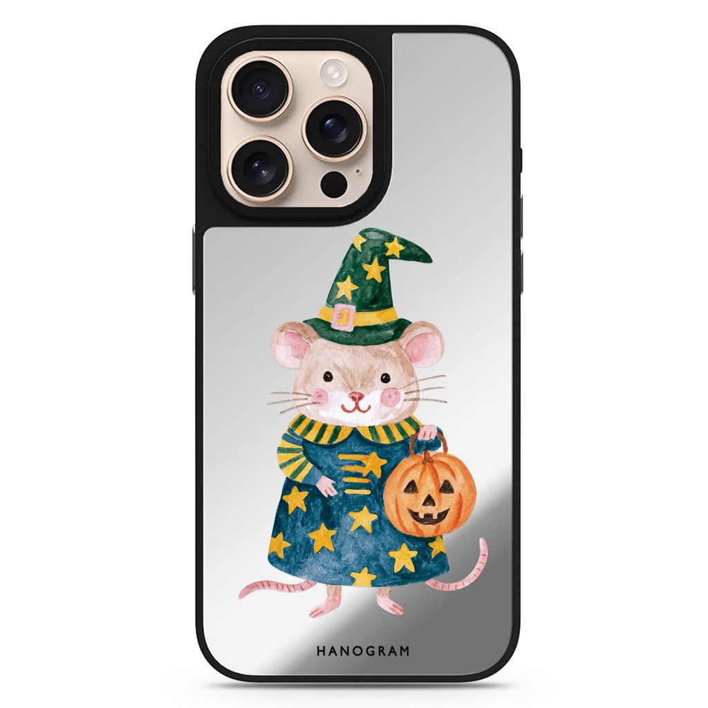 Mouse with a Magic Hat MagSafe Compatible Mirror Case – design view 1