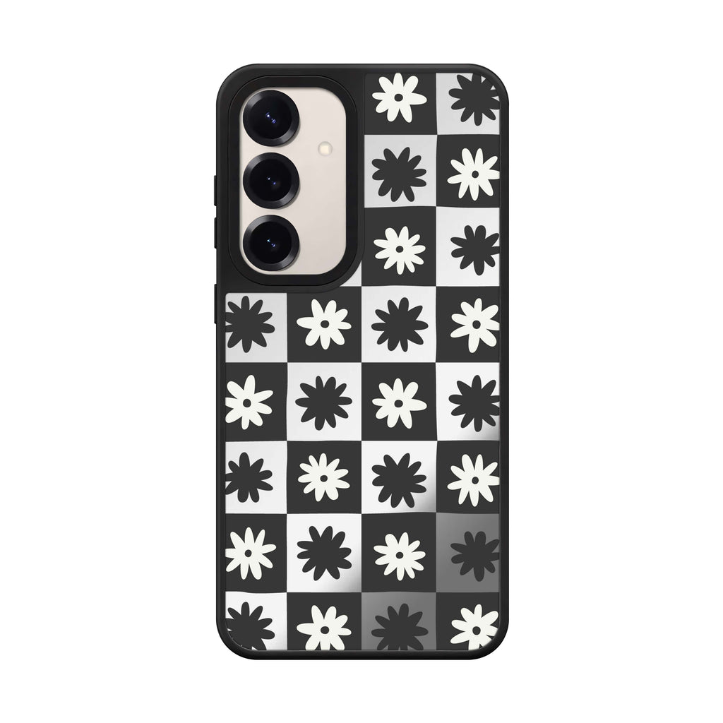 Flowers Style 4 Samsung Galaxy mirror case front view