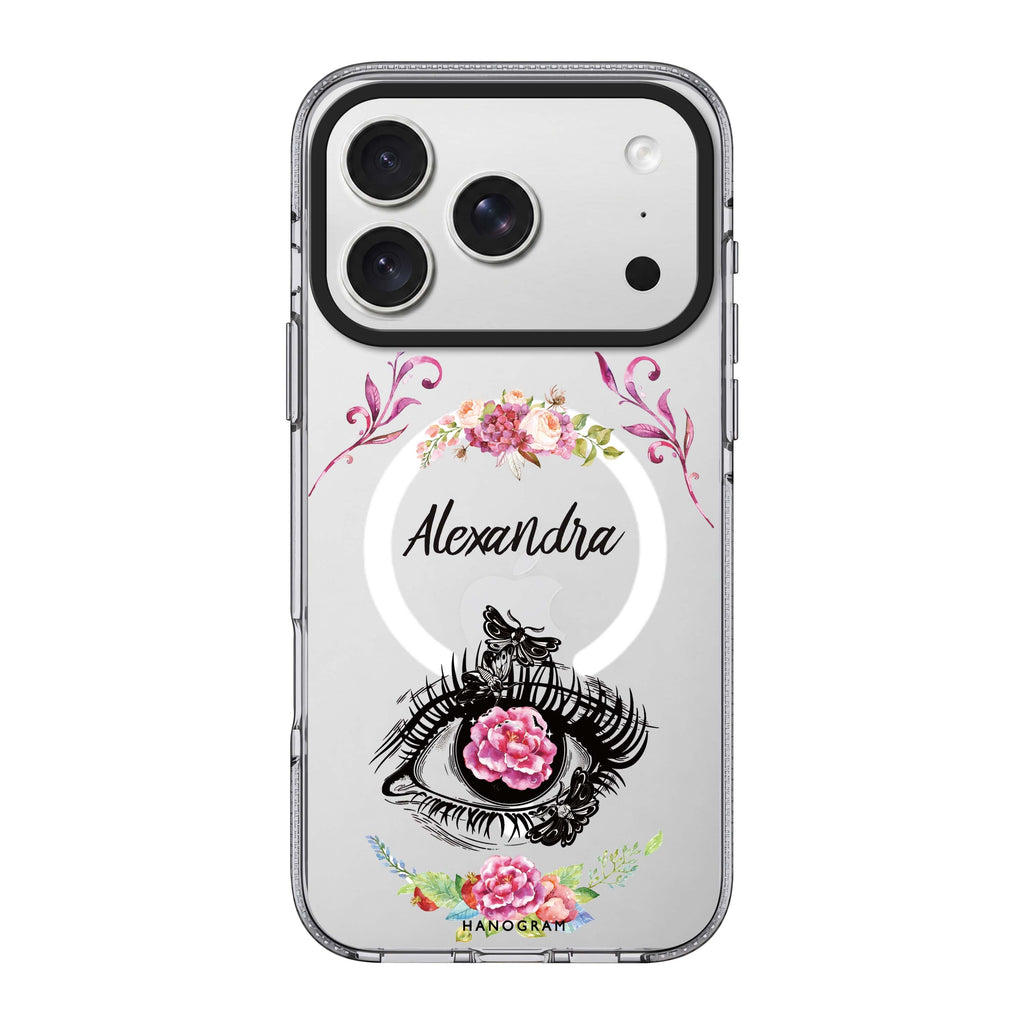 Flower in Eye Ultra Clear Case