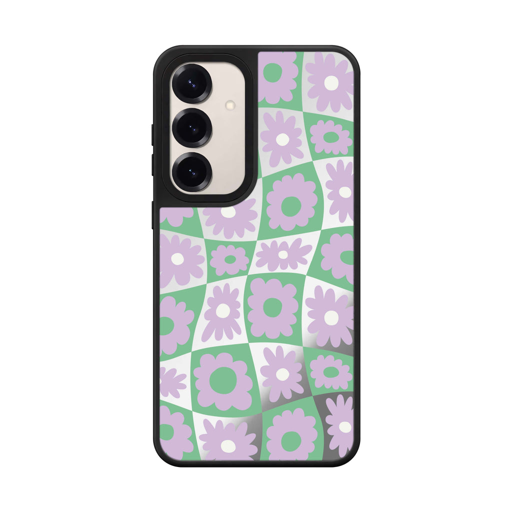 Flowers Style 5 Samsung Galaxy mirror case front view