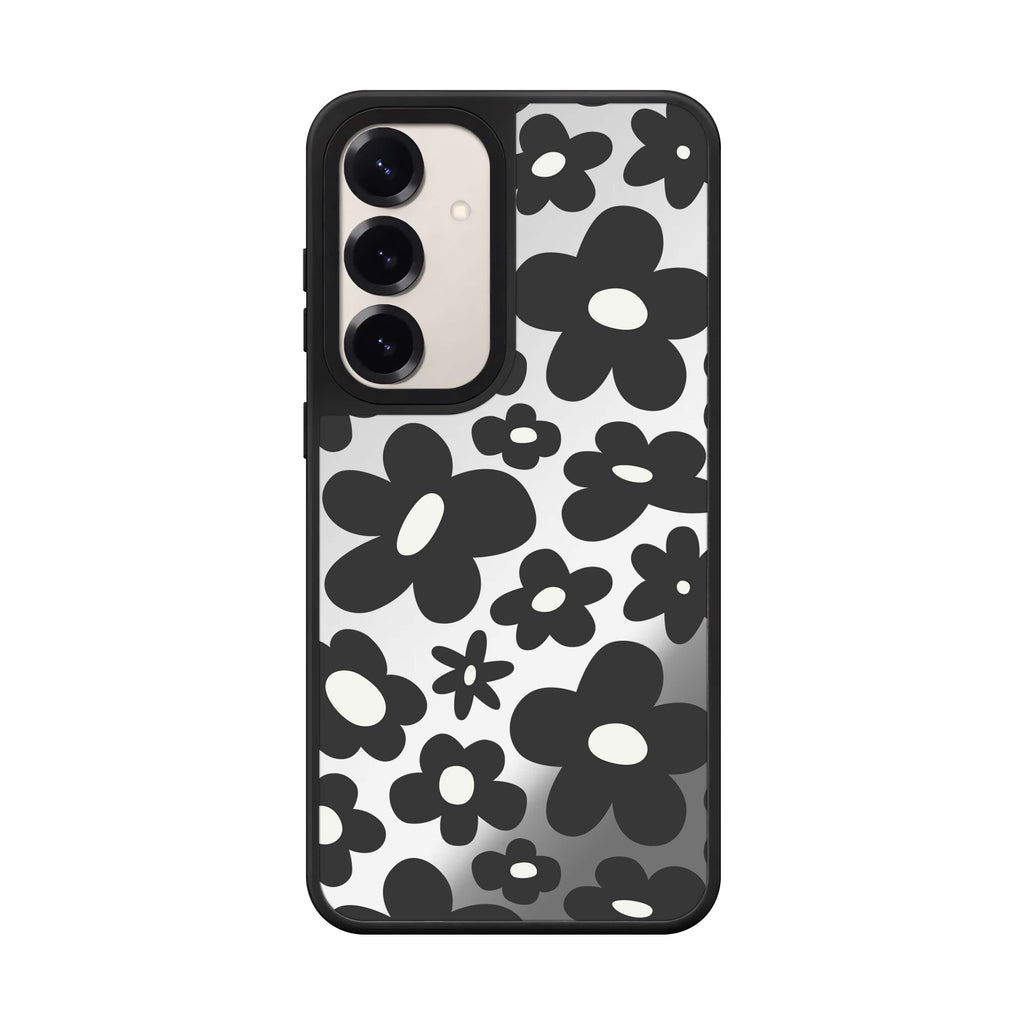 Flowers Style 6 Samsung Galaxy mirror case front view