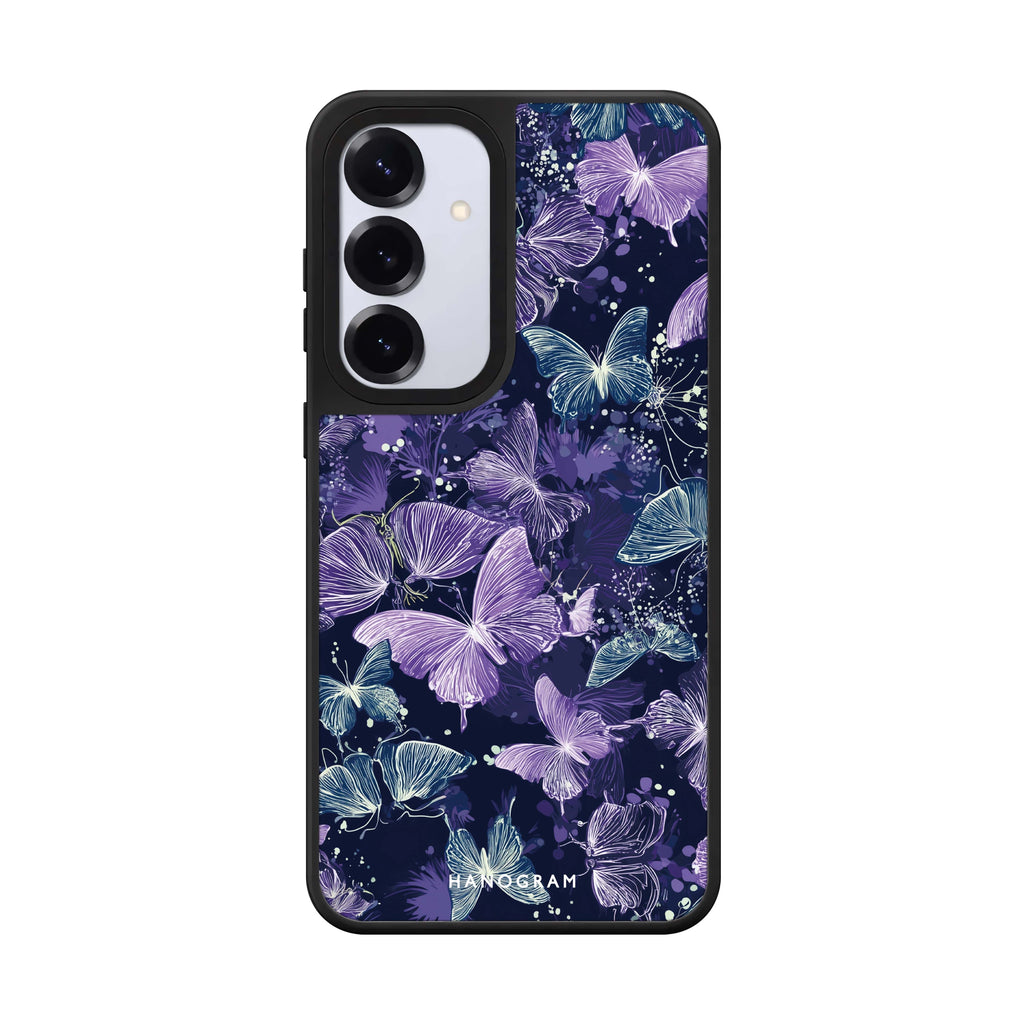 Midnight Butterflies Mirror Case