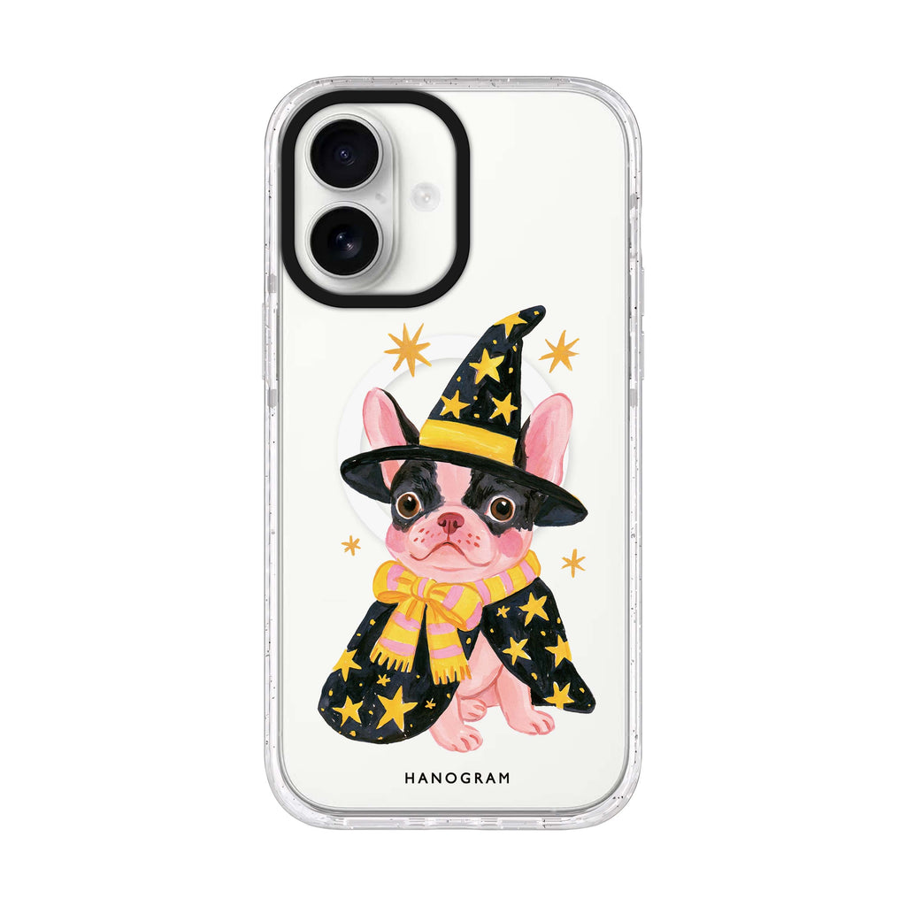 Frenchie Spell School iPhone 17 Ultra Clear Case - product image 1