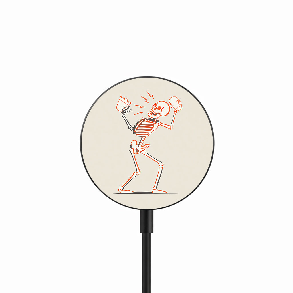 Cheers Skeleton 25W Qi2.2 magnetic wireless charger front view