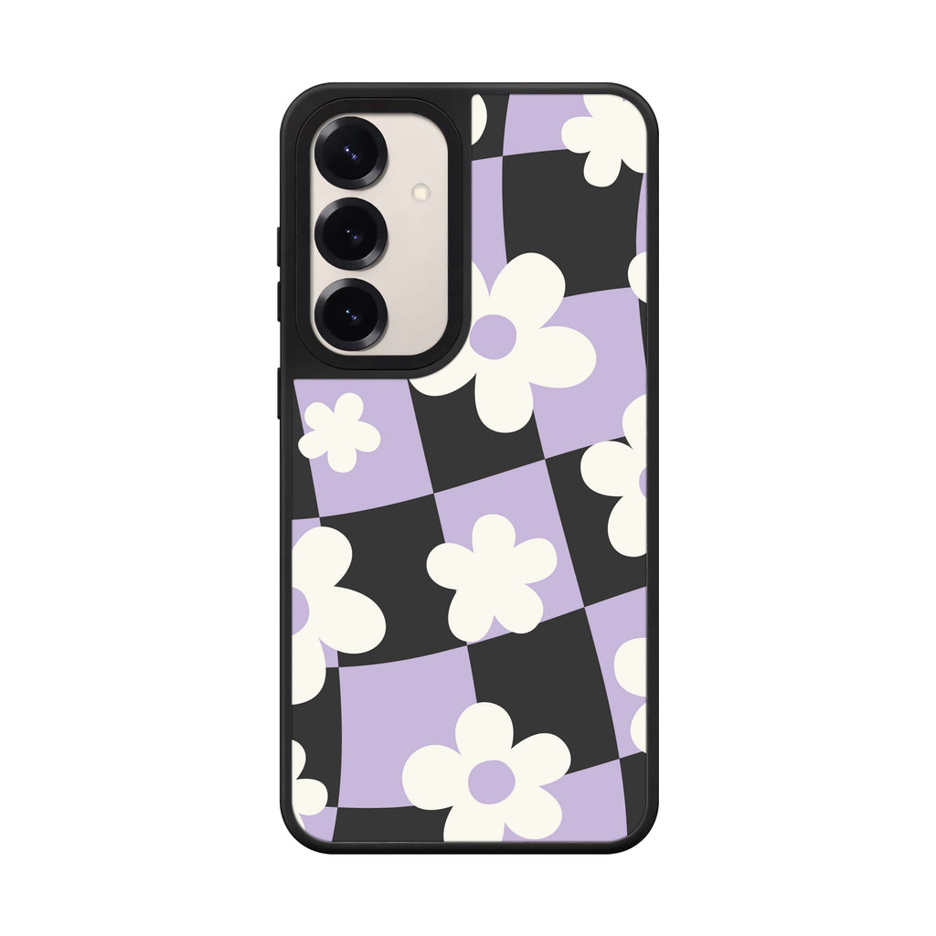 Flowers Pattern Style 2 Samsung Galaxy mirror case front view