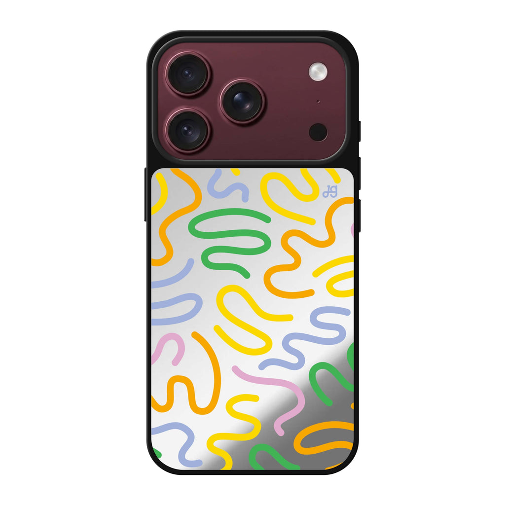 Abstract Doodles #1 abstract iPhone 18 Pro Max mirror case