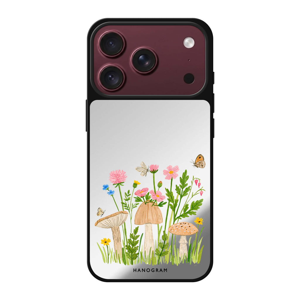Under the Clover Canopy iPhone 18 Pro Max Mirror Case - design view 1