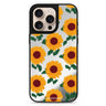 Golden Sunflowers floral design iPhone 16/15/14 Pro Max & Pro mirror case