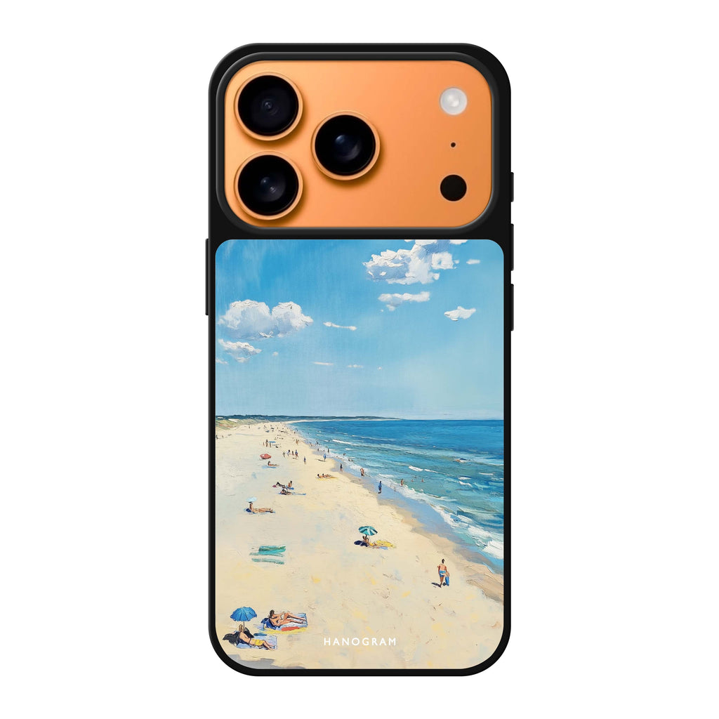 Day Off by the Sea summer nature iPhone 17 Pro Max mirror case