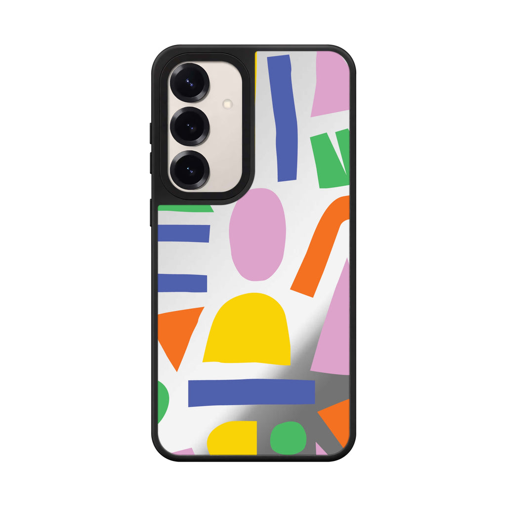 Abstract Doodles Style 1 Samsung Galaxy mirror case front view